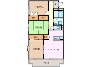 川越富洲原駅 徒歩8分 2階の物件間取画像